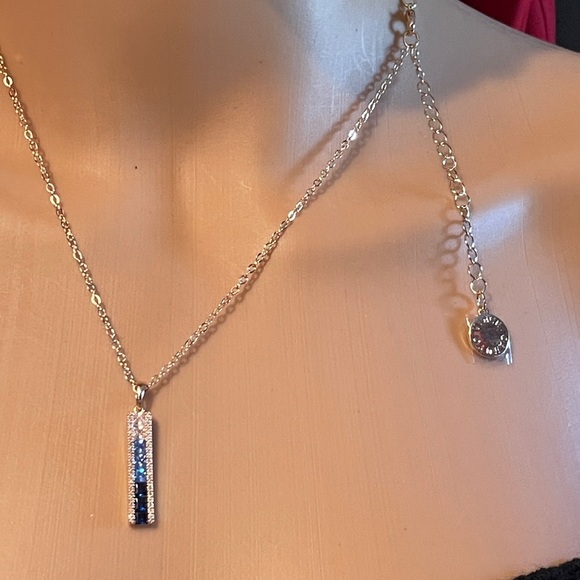 Vince Camuto Jewelry - VINCE CAMUTO Blue Ombré CZ Necklace